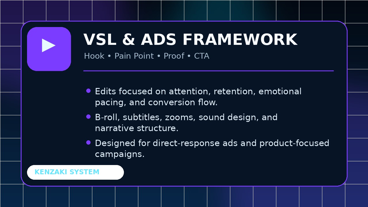 VSL framework infographic